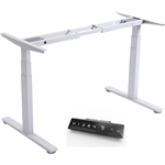 INFINITY 3S2M ELECTRIC HEIGHT ADJUSTABLE DESK 2 MOTOR WHITE FRAME ONLY