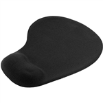 ITALPLAST PREMIUM MOUSE PAD GEL WRIST SUPPORT 255 X 215MM BLACK