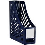 ITALPLAST MAGAZINE STAND ANTIQUE BLUE