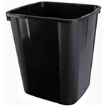ITALPLAST TIDY BIN 32 LITRE BLACK