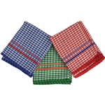 ITALPLAST TEA TOWELS 400 X 600MM ASSORTED PACK 3