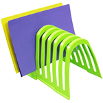 ITALPLAST PLASTIC STEP FILE ORGANISER LIME