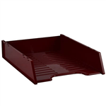 ITALPLAST MULTI FIT DOCUMENT TRAY A4 BURGUNDY