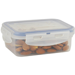 ITALPLAST AIR LOCK FOOD CONTAINER 350ML CLEAR