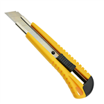 ITALPLAST I851 HEAVY DUTY CUTTING KNIFE 18MM YELLOWBLACK