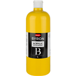 JASART BYRON ACRYLIC PAINT 1 LITRE WARM YELLOW