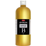 JASART BYRON ACRYLIC PAINT 1 LITRE GOLD