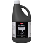 JASART BYRON ACRYLIC PAINT 2 LITRE BLACK