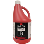 JASART BYRON ACRYLIC PAINT 2 LITRE WARM RED