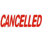 DESKMATE PREINKED MESSAGE STAMP CANCELLED RED