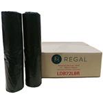 REGAL BIN LINER DEGRADABLE 72 LITRE BLACK PACK 25