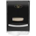 REGAL MULTIFOLD SLIMLINE HAND TOWEL DISPENSER BLACK