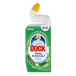 DUCK DEEP ACTION TOILET CLEANER GEL PINE 750ML