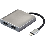 KLIK USB TYPEC MALE TO 2 X HDMI ADAPTER