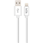 KLIK APPLE LIGHTNING TO USB SYNC CHARGE CABLE 3000MM WHITE