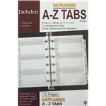 DEBDEN DAYPLANNER PERSONAL EDITION REFILL AZ TABS 120 X 81MM