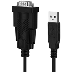 KLIK USB20 TO DB9M SERIAL ADAPTER 1500MM