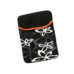 FALCON LAP315BK LAPTOP SLEEVE FLOWER DESIGN 156IN BLACK