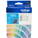 BROTHER LC135XLC INK CARTRIDGE HIGH YIELD CYAN
