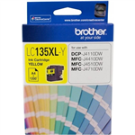 BROTHER LC135XLY INK CARTRIDGE HIGH YIELD YELLOW