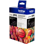 BROTHER LC73BK2PK INK CARTRIDGE BLACK PACK 2