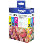 BROTHER LC73CL3PK INK CARTRIDGE VALUE PACK CYANMAGENTAYELLOW