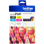 BROTHER LC73PVP INK CARTRIDGE VALUE PACK
