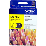 BROTHER LC73Y INK CARTRIDGE YELLOW