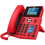 FANVIL X5U ENTERPRISE IP DESKTOP PHONE HIGH END RED