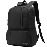 MOKI RPET SERIES BACKPACK FITS 156 INCH LAPTOP BLACK