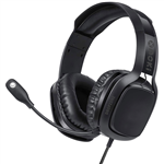 MOKI DROPZONE GAMING HEADPHONES SHADOW BLACK
