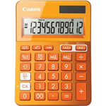 CANON LS123K MINI DESKTOP CALCULATOR 12 DIGIT METALLIC ORANGE