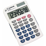 CANON LS330H POCKET CALCULATOR 8 DIGIT WHITE