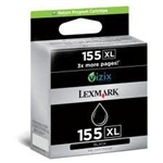 LEXMARK NO 155 XL INK CARTRIDGE BLACK