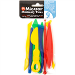 MICADOR MODELING CLAY TOOLS ASSORTED PACK 9