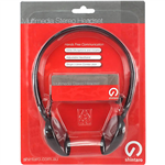 SHINTARO SH106M STEREO HEADSET WITH INLINE MICROPHONE BLACK