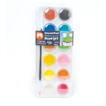 MICADOR COLOURFUN WATERCOLOUR PAINT DISC ASSORTED PACK 12