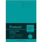 PROTEXT PROJECT BOOK PLAINDOTTED THIRDS 18MM 64 PAGE 330 X 245MM BAT ASSORTED