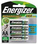 ENERGIZER RECHARGEABLE BATTERY AA PACK 4