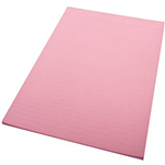 WRITER PREMIUM BOND PAD RULED 2 SIDES 70GSM 50 SHEETS A4 PINK