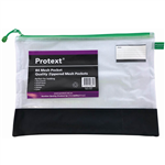 PROTEXT MESH POUCH WITH NOTE POCKET 435 X 300MM ASSORTED