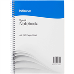 INITIATIVE SPIRAL NOTEBOOK SIDE BOUND 240 PAGE A4
