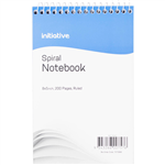 INITIATIVE SPIRAL NOTEBOOK TOP BOUND 200 PAGE 200 X 127MM