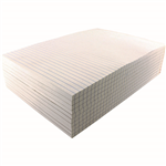 INITIATIVE OFFICE PAD RULED BOTH SIDES BOND 100 SHEETS A4 WHITE PACK 10
