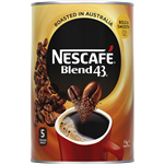 NESCAFE BLEND 43 INSTANT COFFEE 1KG CAN