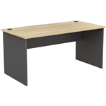 EKOSYSTEM STRAIGHT DESK 1500 X 750 X 715MM NEW OAKCHARCOAL