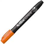 ARTLINE SUPREME ANTIMICROBIAL PERMANENT MARKER BULLET 10MM ORANGE