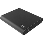 PNY PRO ELITE PORTABLE SSD HARD DRIVE USB 31 GEN 2 TYPEC 500GB BLACK