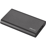 PNY PRO ELITE PORTABLE SSD HARD DRIVE USB 31 GEN 2 TYPEC 960GB BLACK