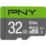PNY ELITE U1 CLASS 10 MICRO SD FLASH MEMORY CARD 32GB